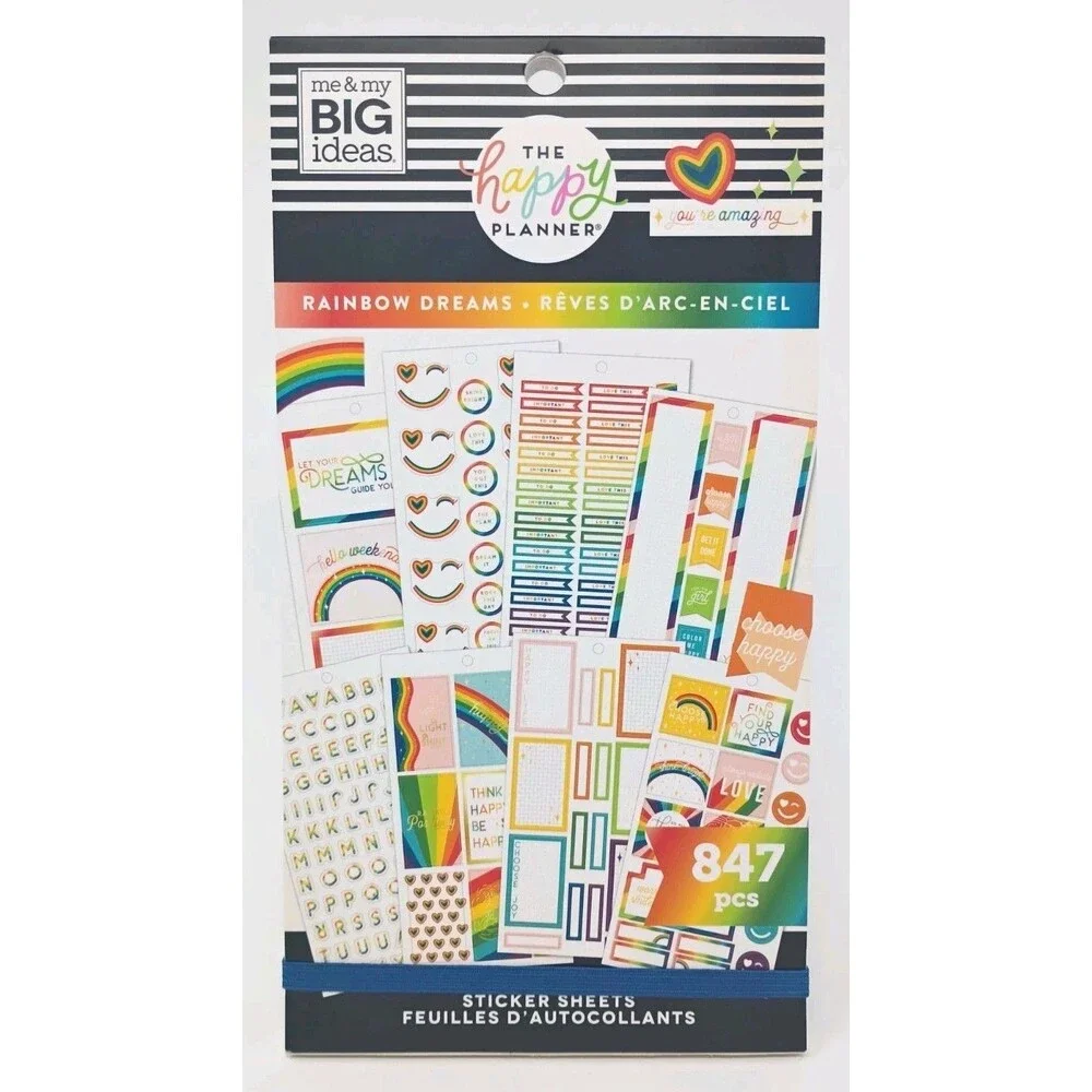 Me & My Big Ideas The Happy Planner Sticker Books - YOU Choose! New